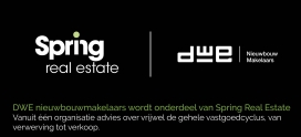 DWE Nieuwbouwmakelaars wordt onderdeel van Spring Real Estate