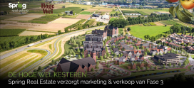 Spring Real Estate verzorgt marketing en verkoop van Fase 3 binnen gebiedsontwikkeling De Hoge Wei in Kesteren