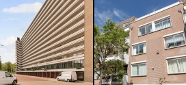 Spring Real Estate adviseert bij de verkoop twee kamerverhuurbeleggingen in Amsterdam Nieuw-West en de Haagse binnenstad